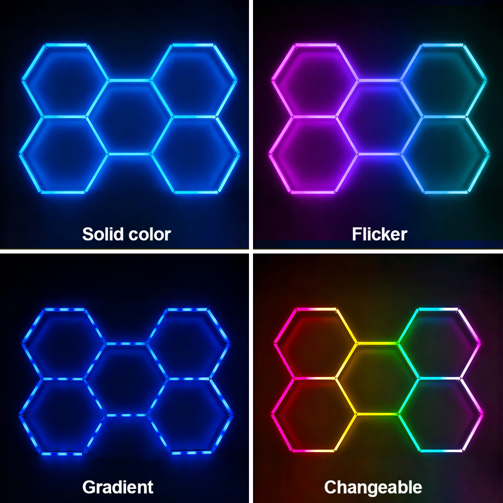 Esports Gaming Remote - Lampes LED hexagonales intelligentes RGB en
