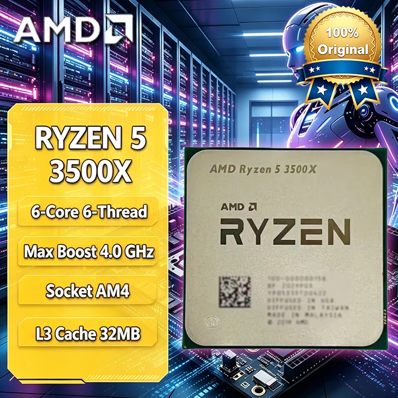 Amd Cpu Ryzen 5 - Processeur AMD Ryzen 5 R5 3500X