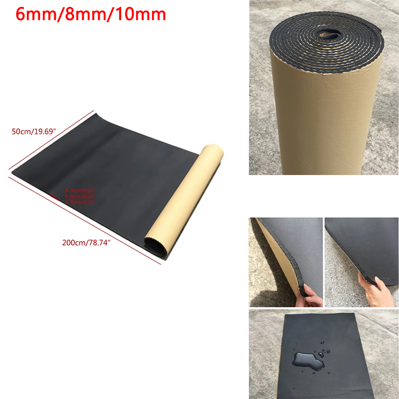 Sound Dampening Foam - 1 rouleau de feuilles de mousse