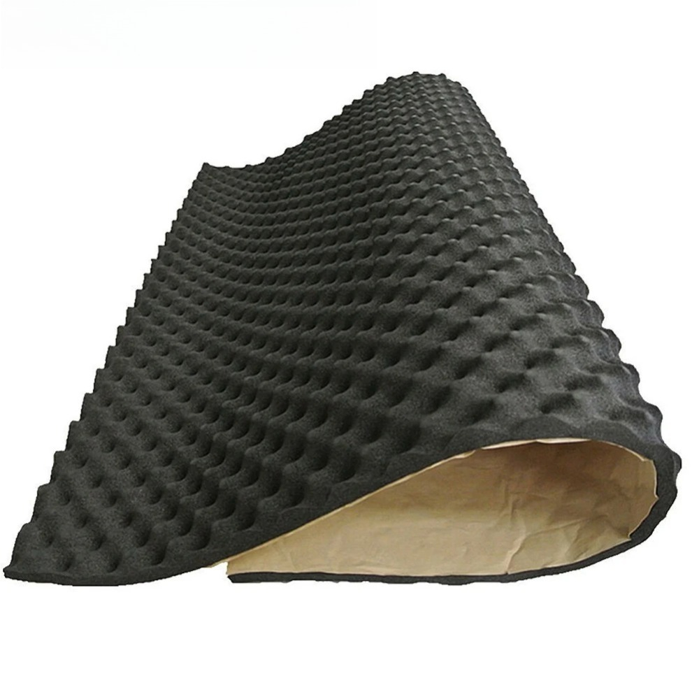 Sound Dampening Foam - Tapis d'isolation phonique auto-adhésif en coton,