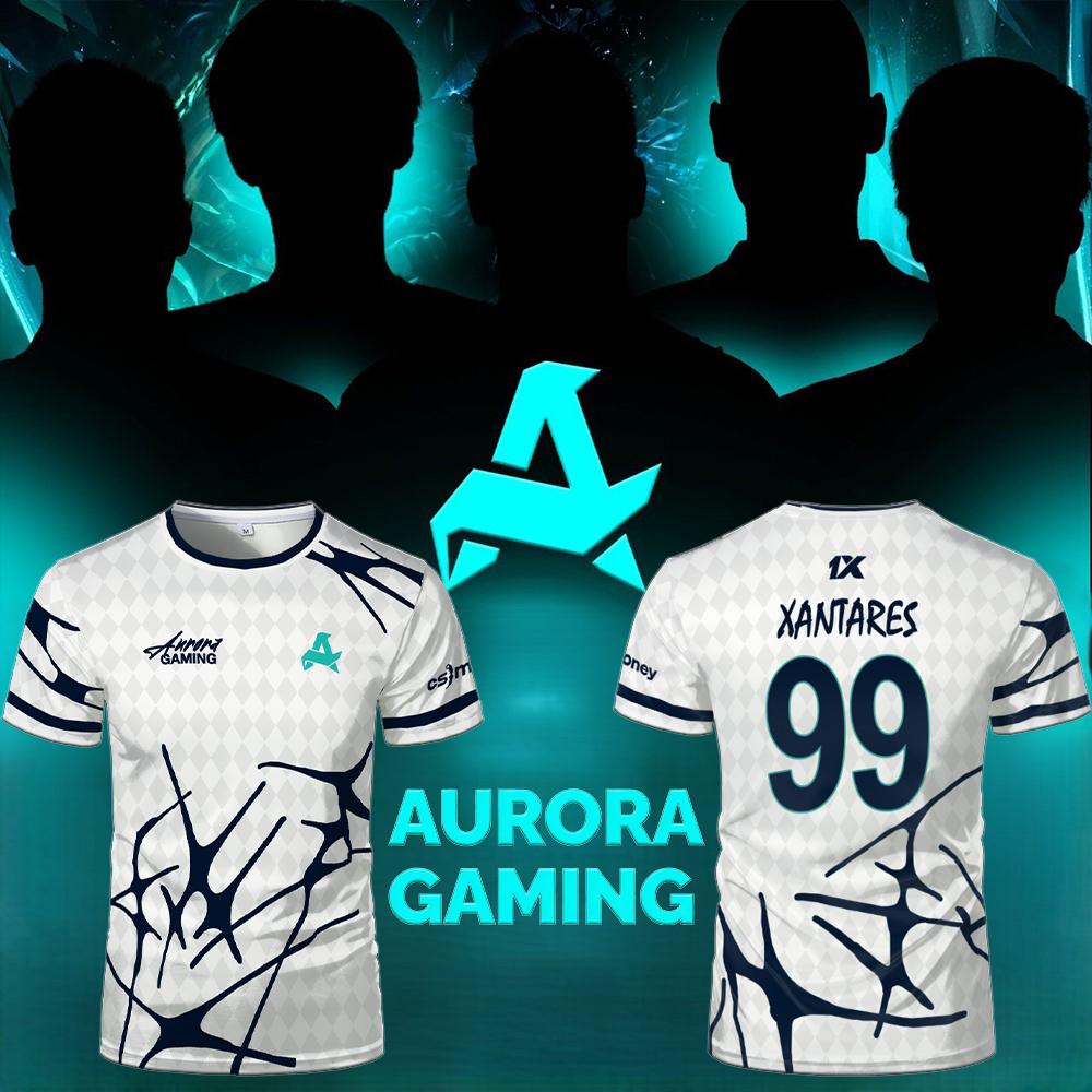 Esports Gaming Team - Équipe d'Esports Aurora Gaming Jersey T-shirts