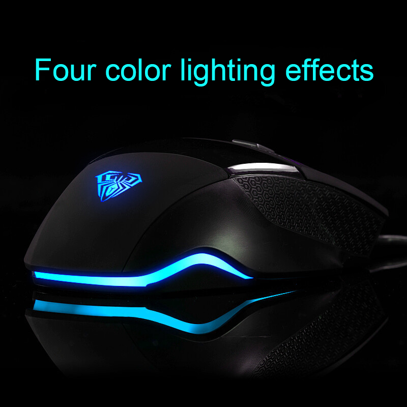 Mause 2400DPI rétro-éclairage  - Esports Gaming Maus avis et prix