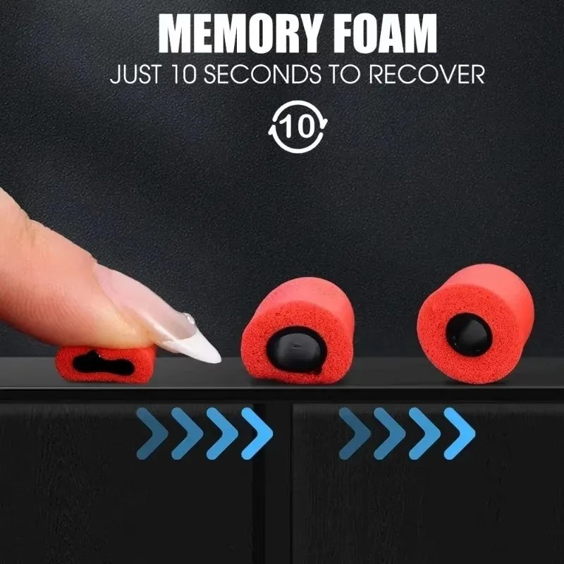 6/1 paires d'écouteurs en mous - Sound Dampening Foam avis et prix