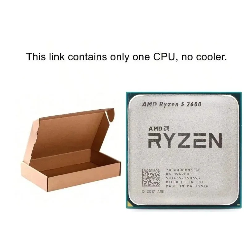 Processeur AMD Ryzen 5 2600 d' - Amd Cpu Ryzen 5 avis et prix