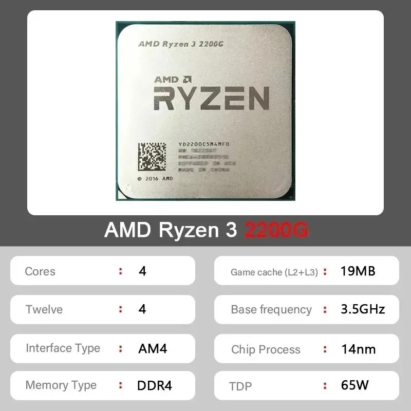 CPU YD2200C5M4MFB Socket AM4 1 - Amd Cpu Ryzen 5 avis et prix