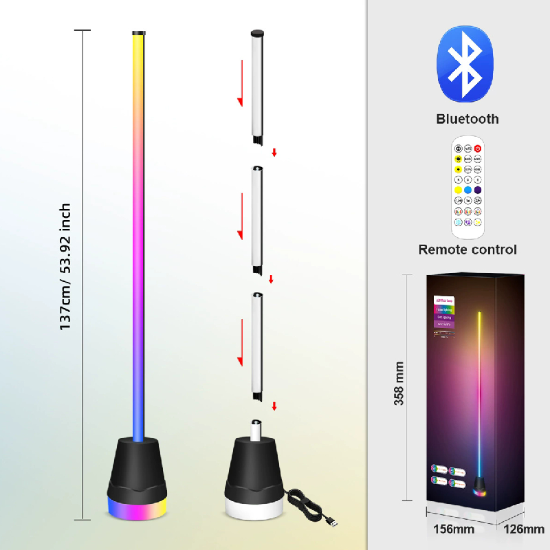 Lampe sur pied LED Bluetooth R - Esports Gaming Remote avis et prix
