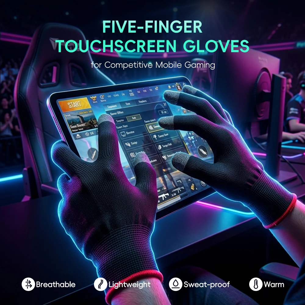 Gants de jeu mobiles Data Frog - Esports Gaming Gloves avis et prix