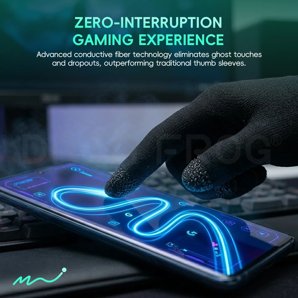 Gants de jeu mobiles Data Frog - Esports Gaming Gloves avis et prix